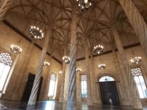 Salón culumnari de la Lonja de la Seda
