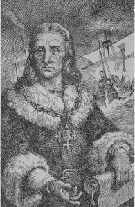Luis de Santangel, arrendador de las salinas de La Mata y financista del primer viaje de Cristóbal Colón.